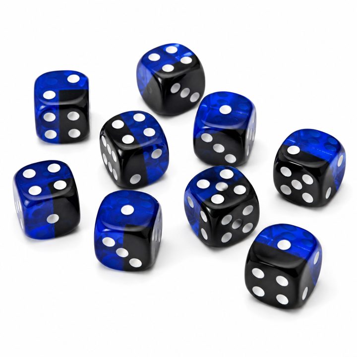 Yiotfandoll 16 mm D6 (blue / black)