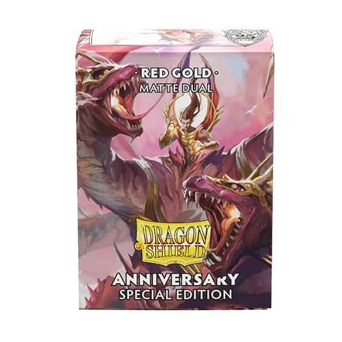 Dragon Shield Dual Matte Red / Gold